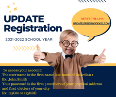 Updating Registration