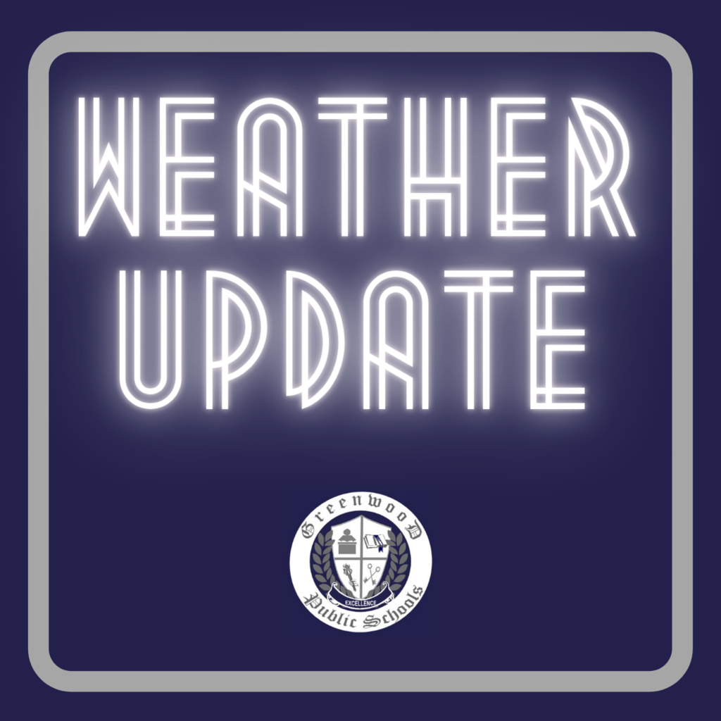 weather update with logo
