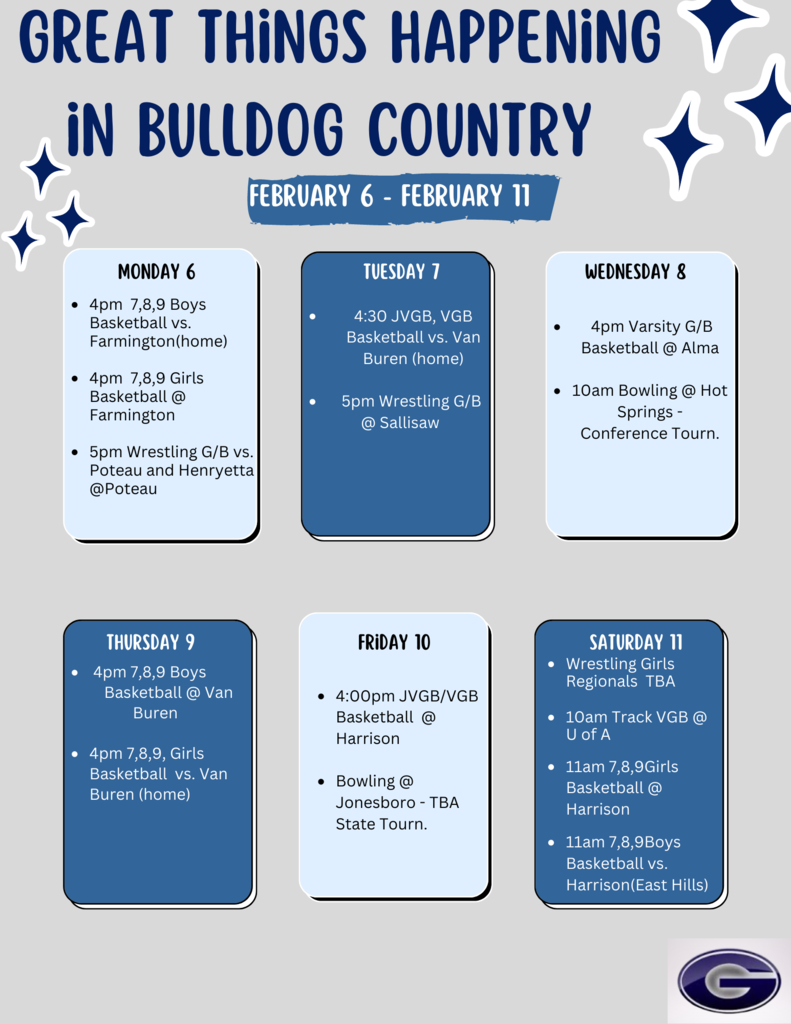 calendar of events