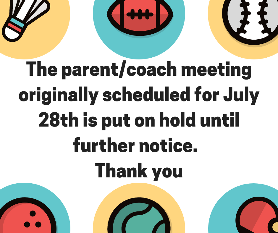 Parent/Coach Meeting
